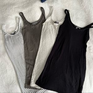 4 Luxe Rib Knit Maternity Tank Top
